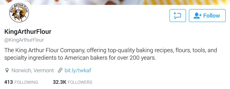 twitter bio for business-kingarthurflour.png